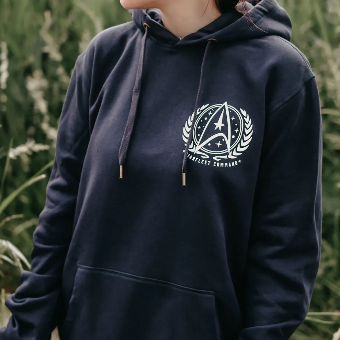 Star Trek - Starfleet Command Hoodie blau