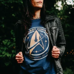 Star Trek - Starfleet Command T‑Shirt blau