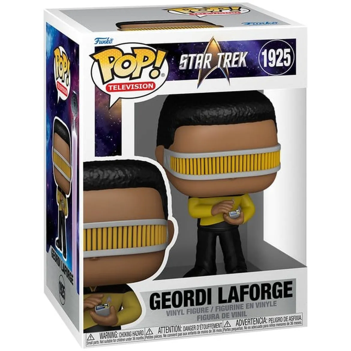Star Trek TNG POP! Television Vinyl Figur Geordi La Forge 9