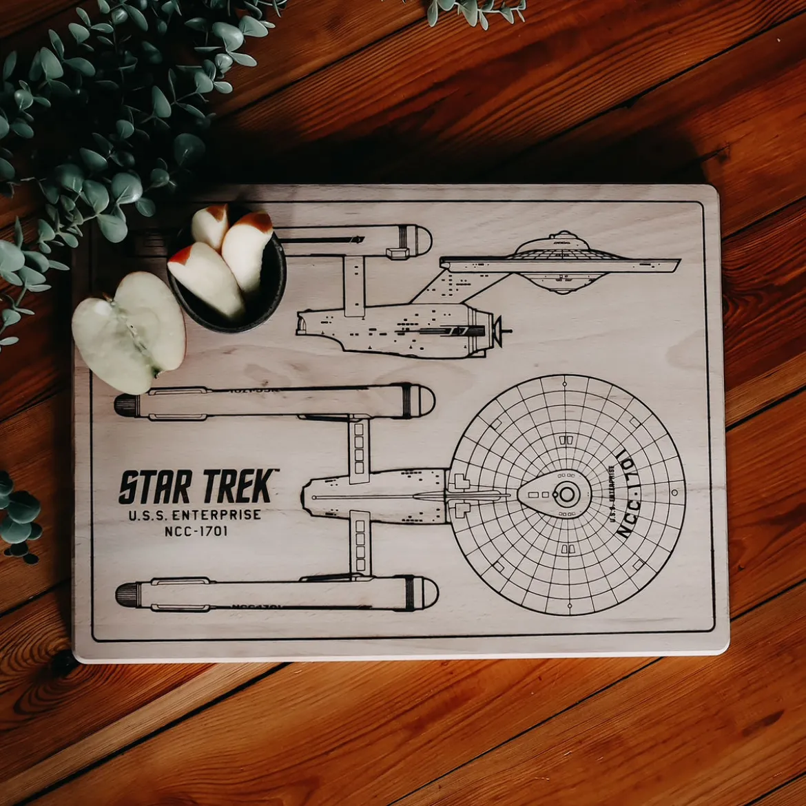 Star Trek - U.S.S. Enterprise Schneidebrett
