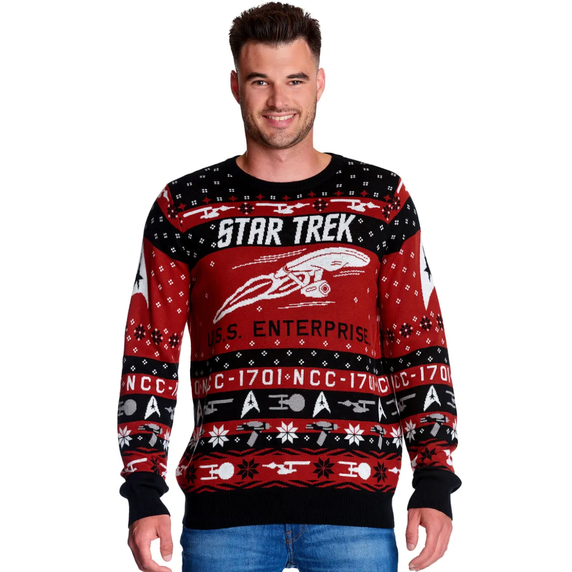 Star Trek - USS Enterprise Strickpullover