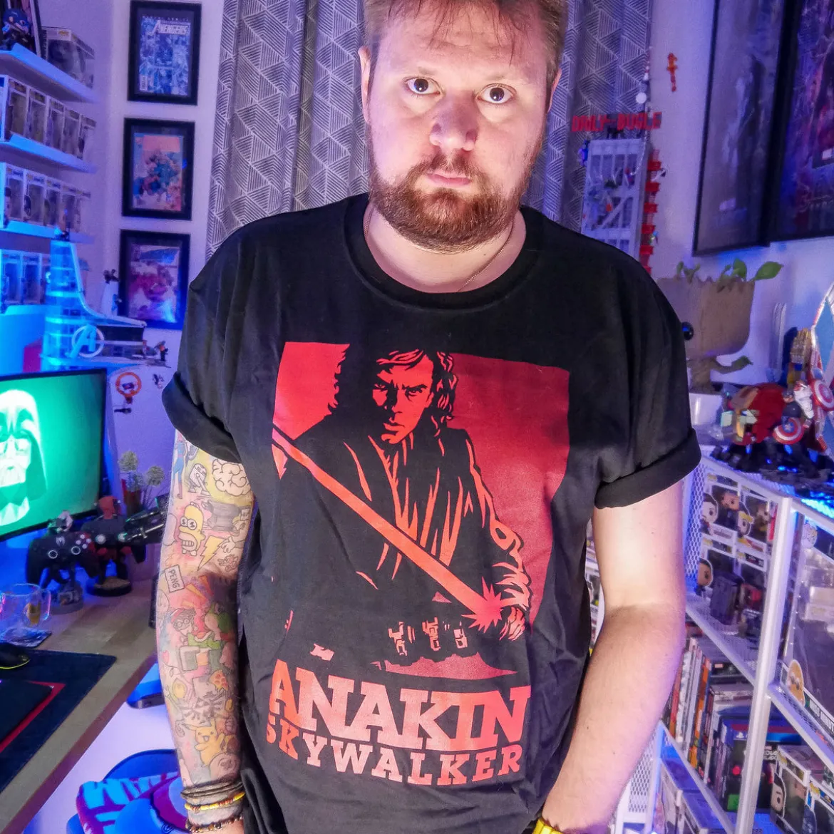 Star Wars - Anakin Legends T-Shirt schwarz