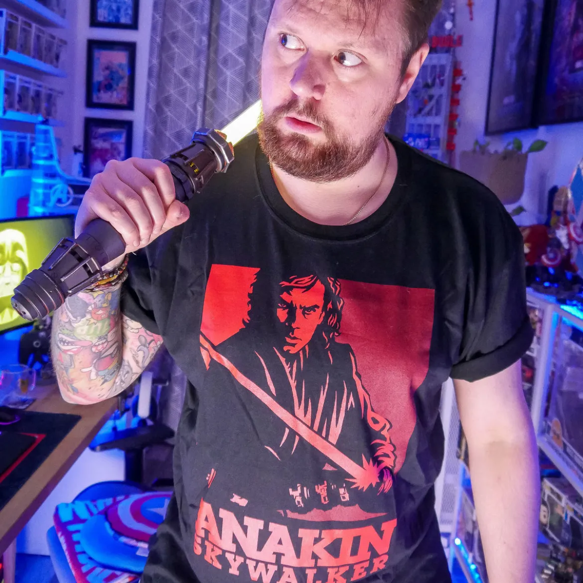 Star Wars - Anakin Legends T-Shirt schwarz