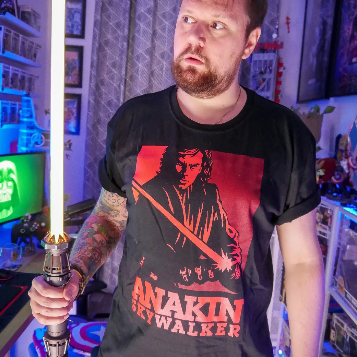 Star Wars - Anakin Legends T-Shirt schwarz