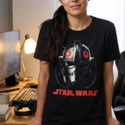 Star Wars - Andor Tie Avenger Helm T-Shirt schwarz