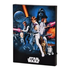 Star Wars - A New Hope Wandbild mit Licht