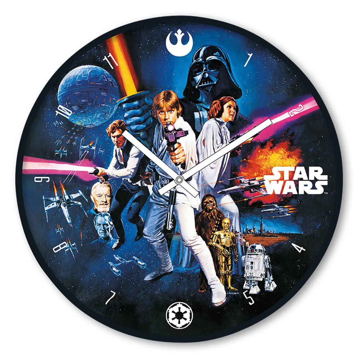 Star Wars - A New Hope Wanduhr