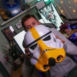 Star Wars - Artillery Stormtrooper Helm Replik mit Stimmenverzerrer