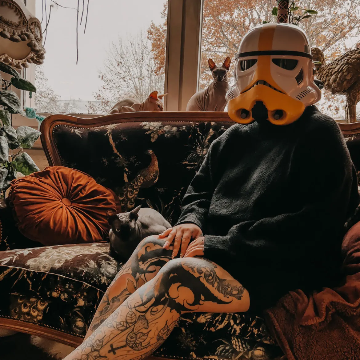 Star Wars - Artillery Stormtrooper Helm Replik mit Stimmenverzerrer