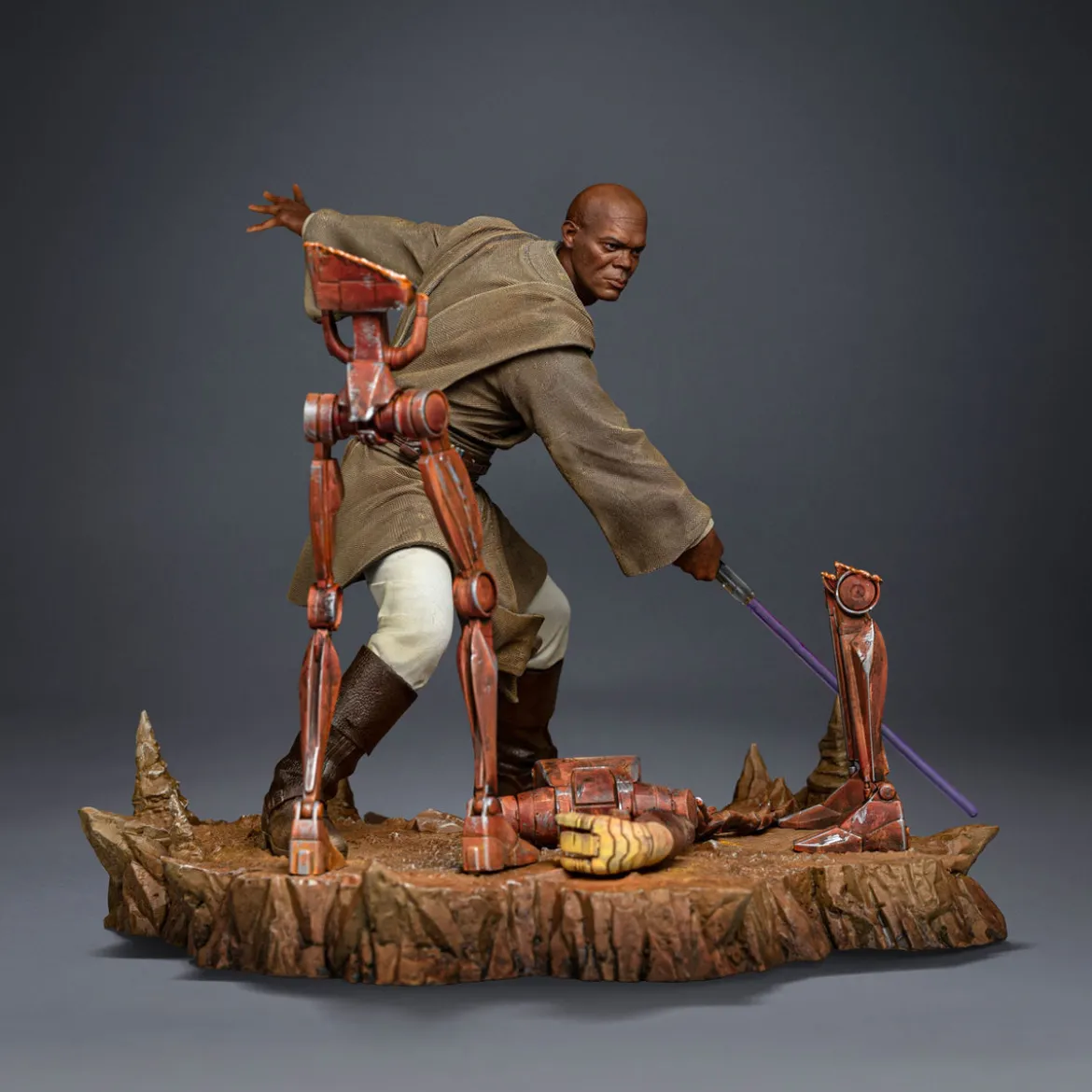 Star Wars Art Scale Statue 1/10 Mace Windu 18 cm