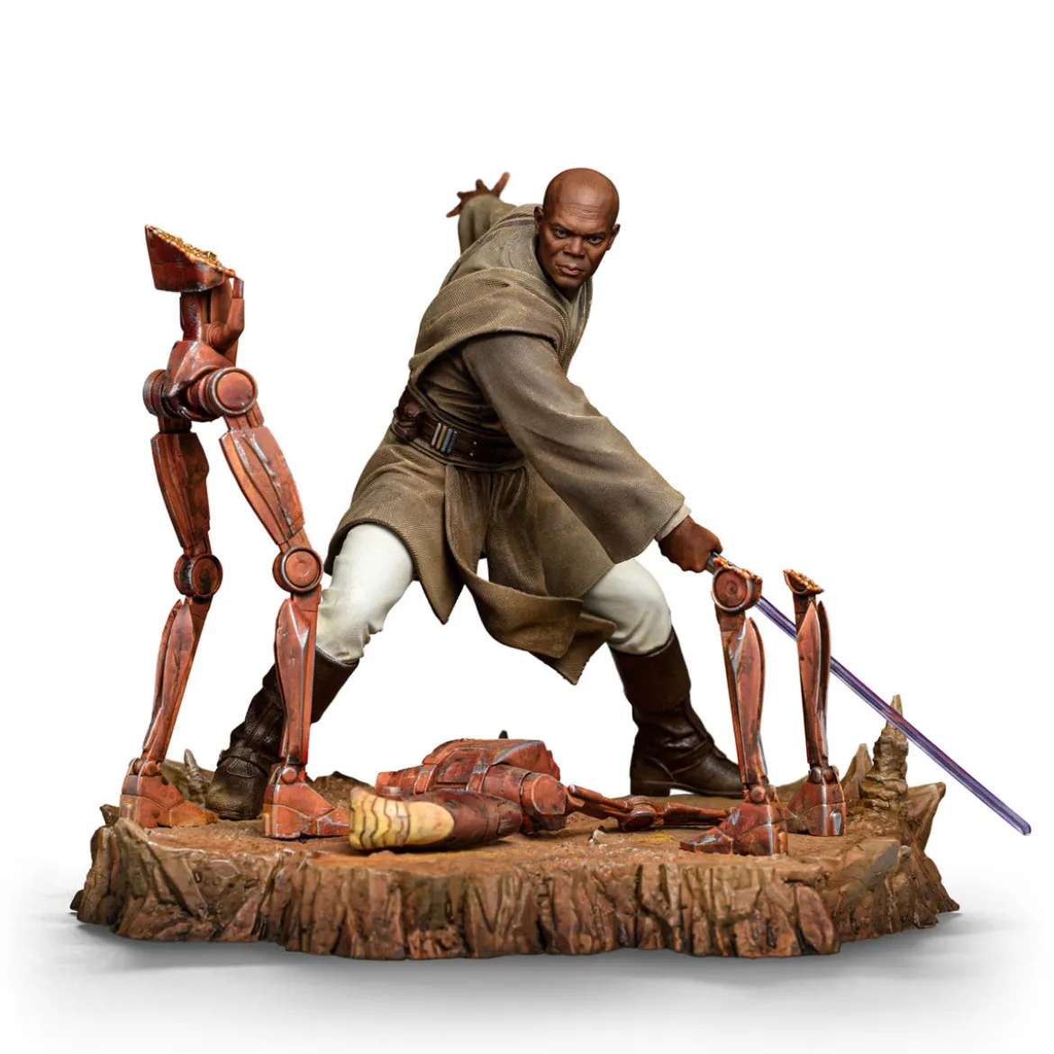 Star Wars Art Scale Statue 1/10 Mace Windu 18 cm