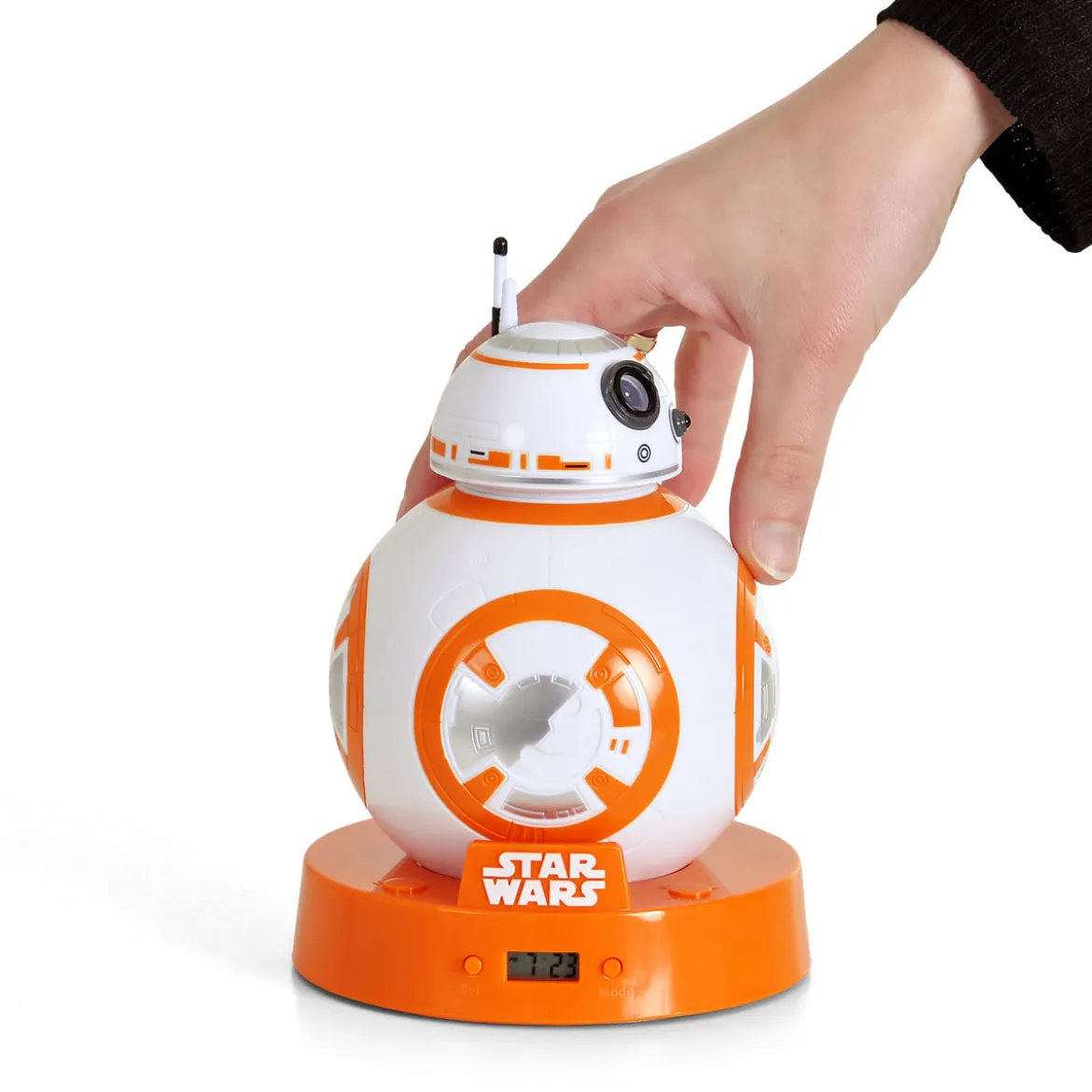 Star Wars - BB-8 Wecker mit Projektion und Sound