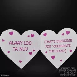 Star Wars Black Series Actionfigur Ewok (Valentine’s Day Edition) 15 cm