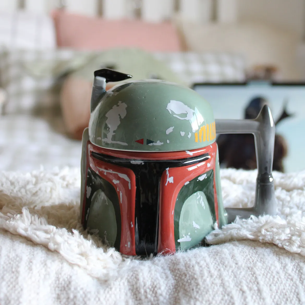 Star Wars - Boba Fett Helm 3D Tasse mit Deckel