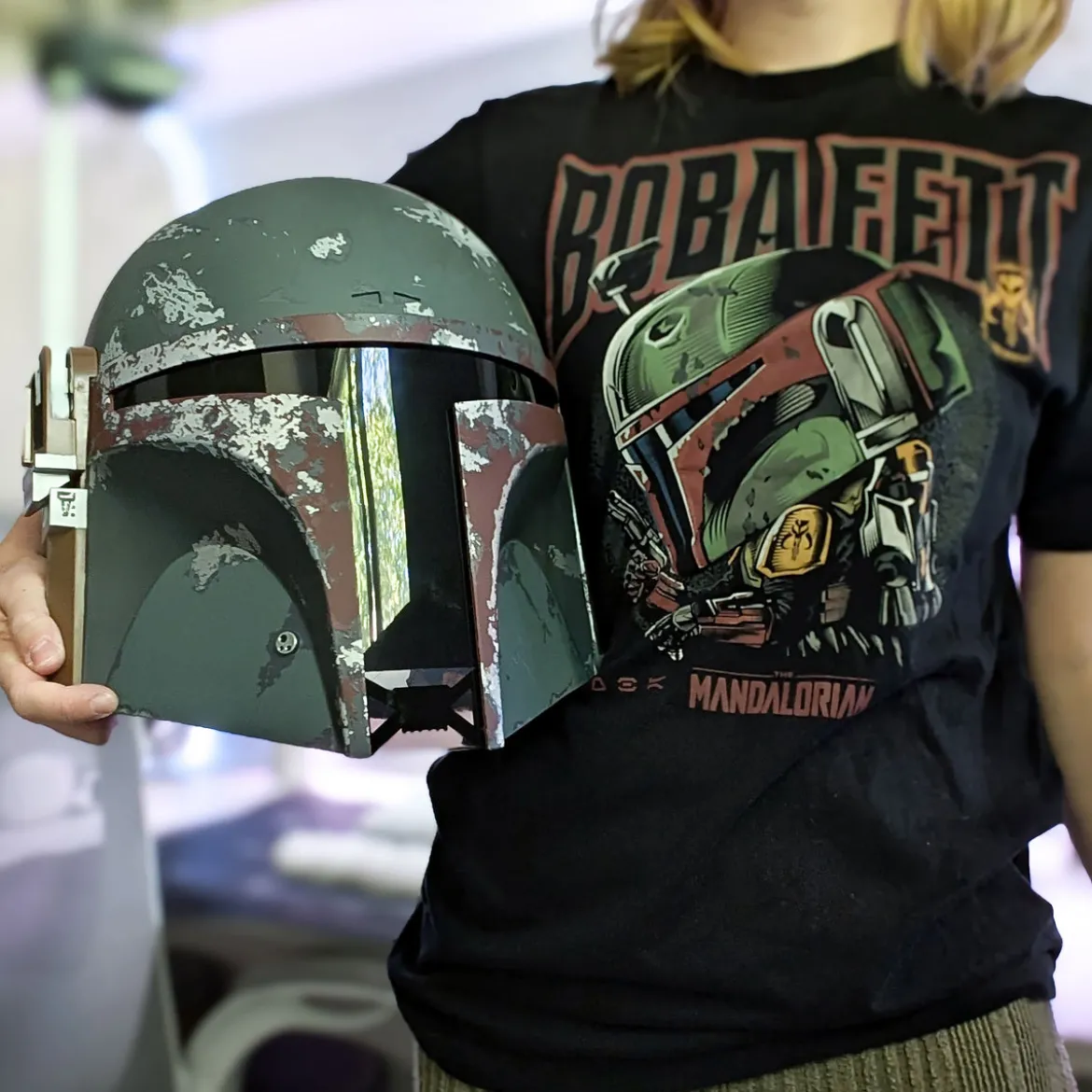 Star Wars - Boba Fett Helm Premium Replik mit Lichteffekten
