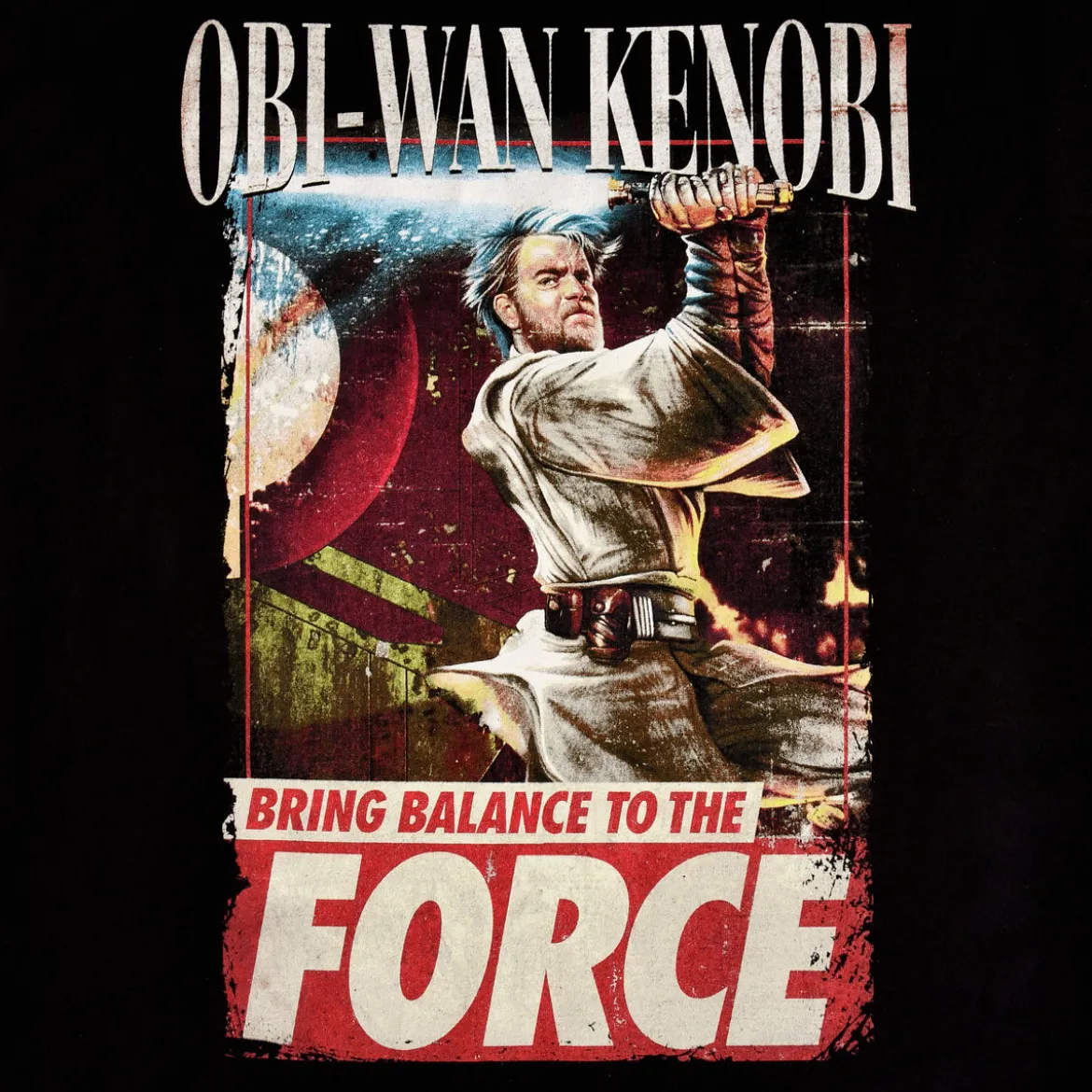 Star Wars - Bring Balance To The Force T-Shirt schwarz