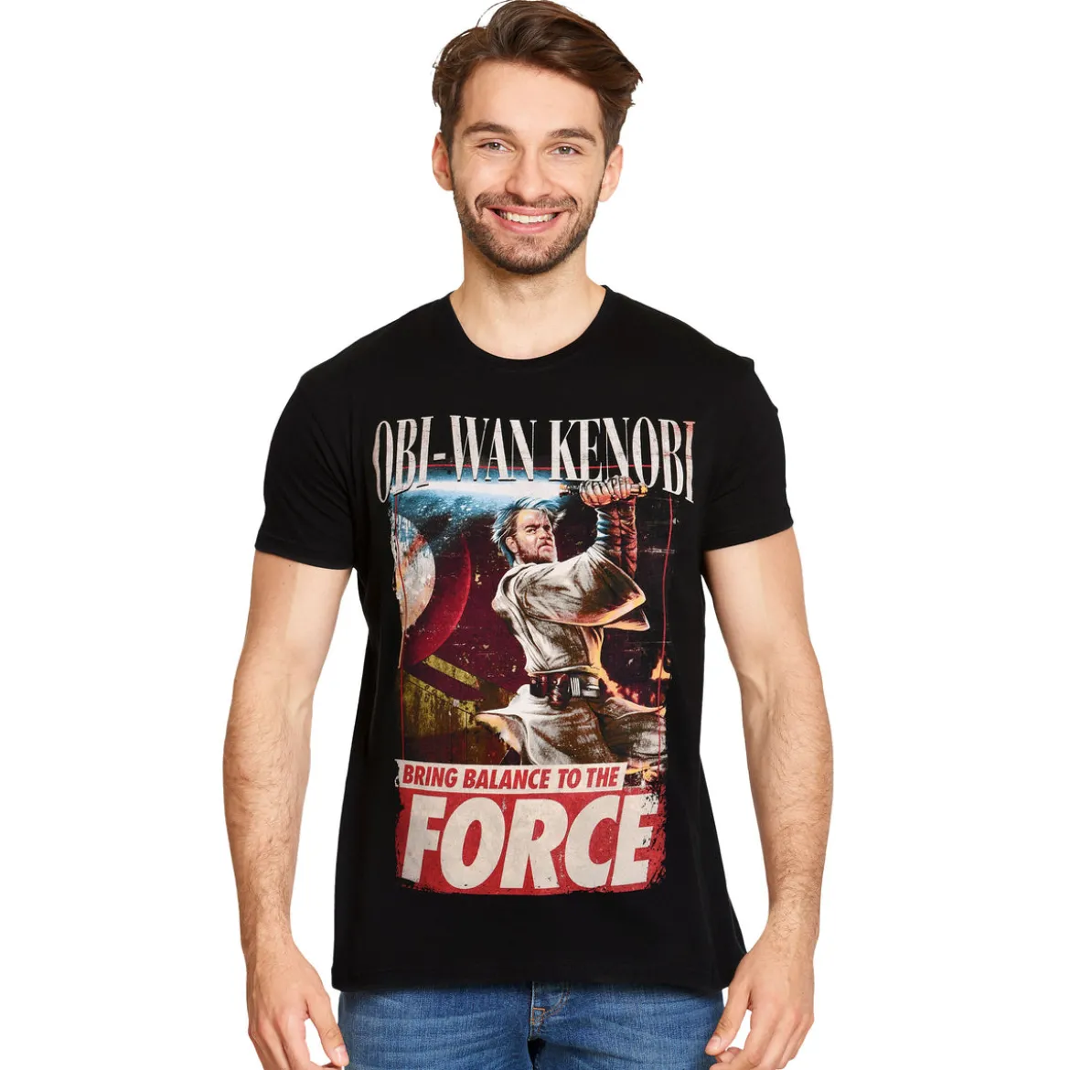 Star Wars - Bring Balance To The Force T-Shirt schwarz