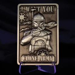 Star Wars - Captain Rex Clone Army Metallbarren Replik limitiert