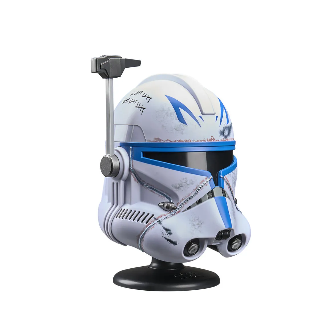 Star Wars - Captain Rex Mini Helm Replik auf Base