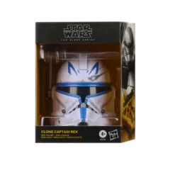 Star Wars - Captain Rex Mini Helm Replik auf Base