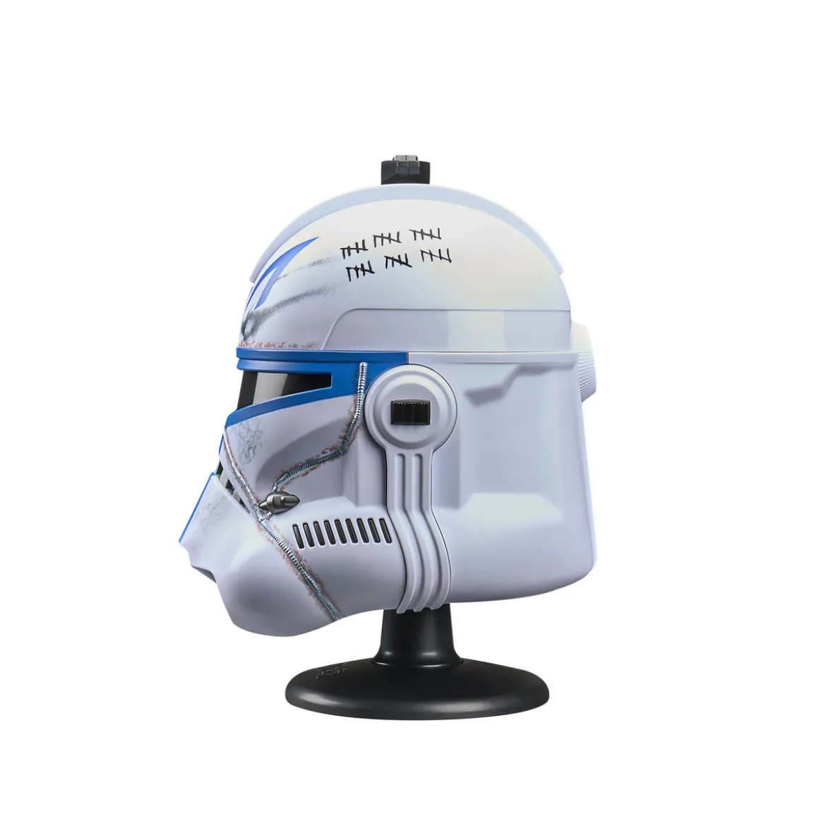 Star Wars - Captain Rex Mini Helm Replik auf Base
