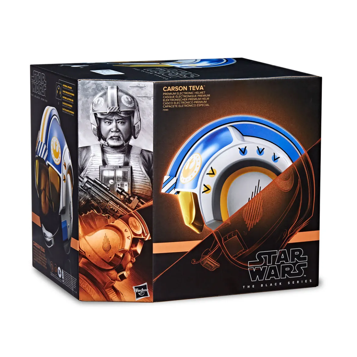 Star Wars - Carson Teva Helm Replik mit Licht- und Soundeffekten