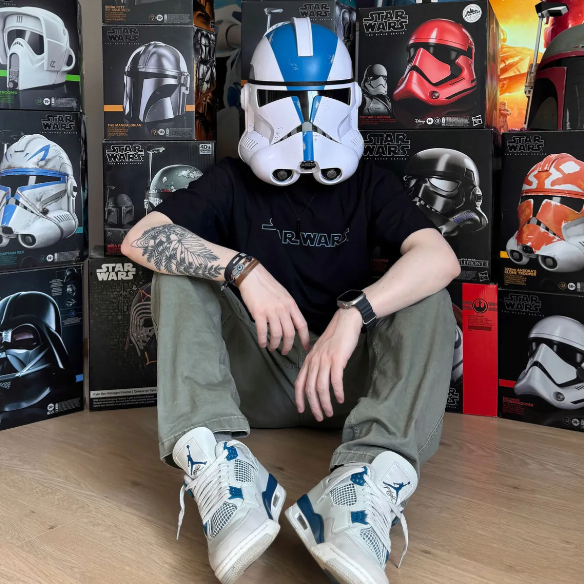 Star Wars - Clone Trooper 501st Legion Helm Replik mit Soundeffekten