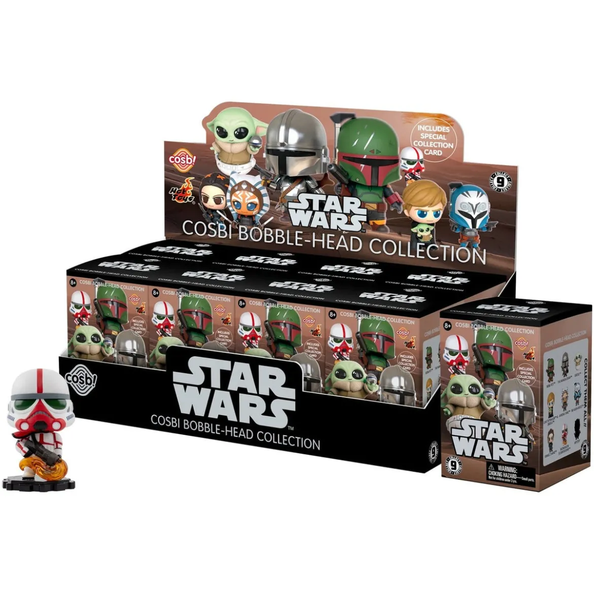 Star Wars Cosbi Minifiguren Series 1 8 cm Blind Box Display (8)