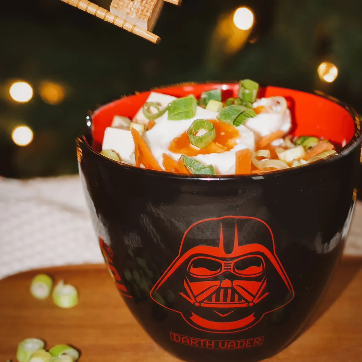 Star Wars - Dark Side Ramen Schale mit Ess-Stäbchen