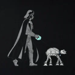 Star Wars - Darth Vader Dog Walker T-Shirt schwarz