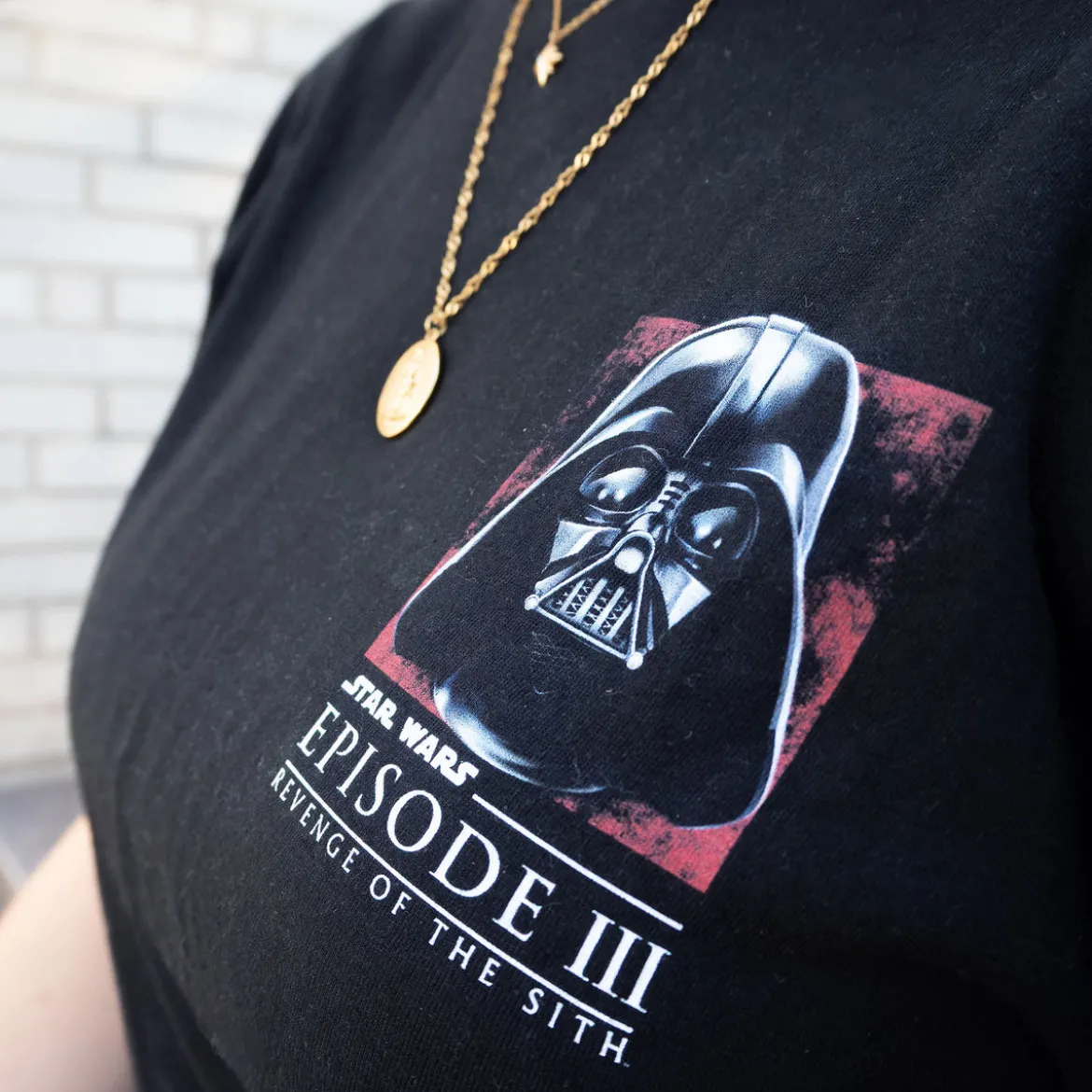 Star Wars - Darth Vader Episode III Poster T-Shirt schwarz
