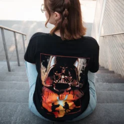Star Wars - Darth Vader Episode III Poster T-Shirt schwarz