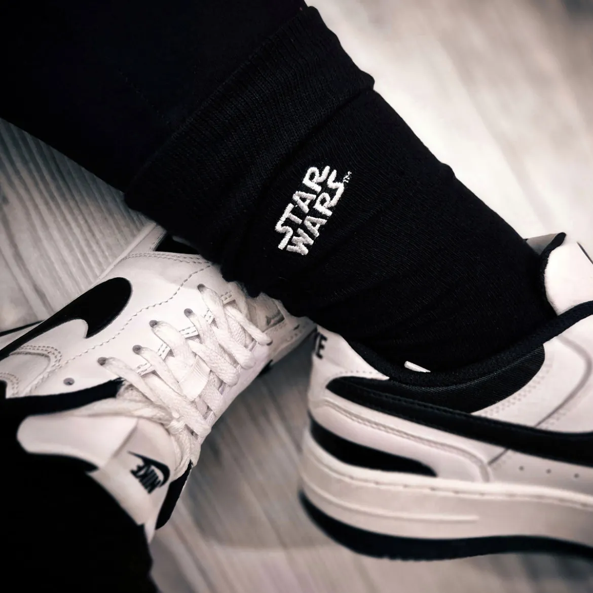 Star Wars - Darth Vader Logo Socken 2er Set schwarz
