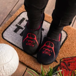 Star Wars - Darth Vader Pantoffeln schwarz-rot