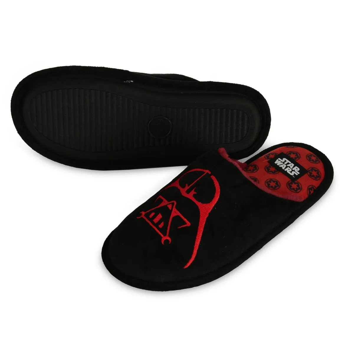 Star Wars - Darth Vader Pantoffeln schwarz-rot