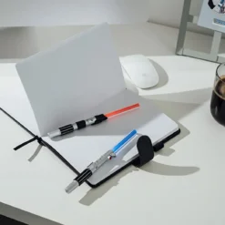 Star Wars - Darth Vader und Luke Skywalker Kugelschreiber Set mit Leuchtfunktion