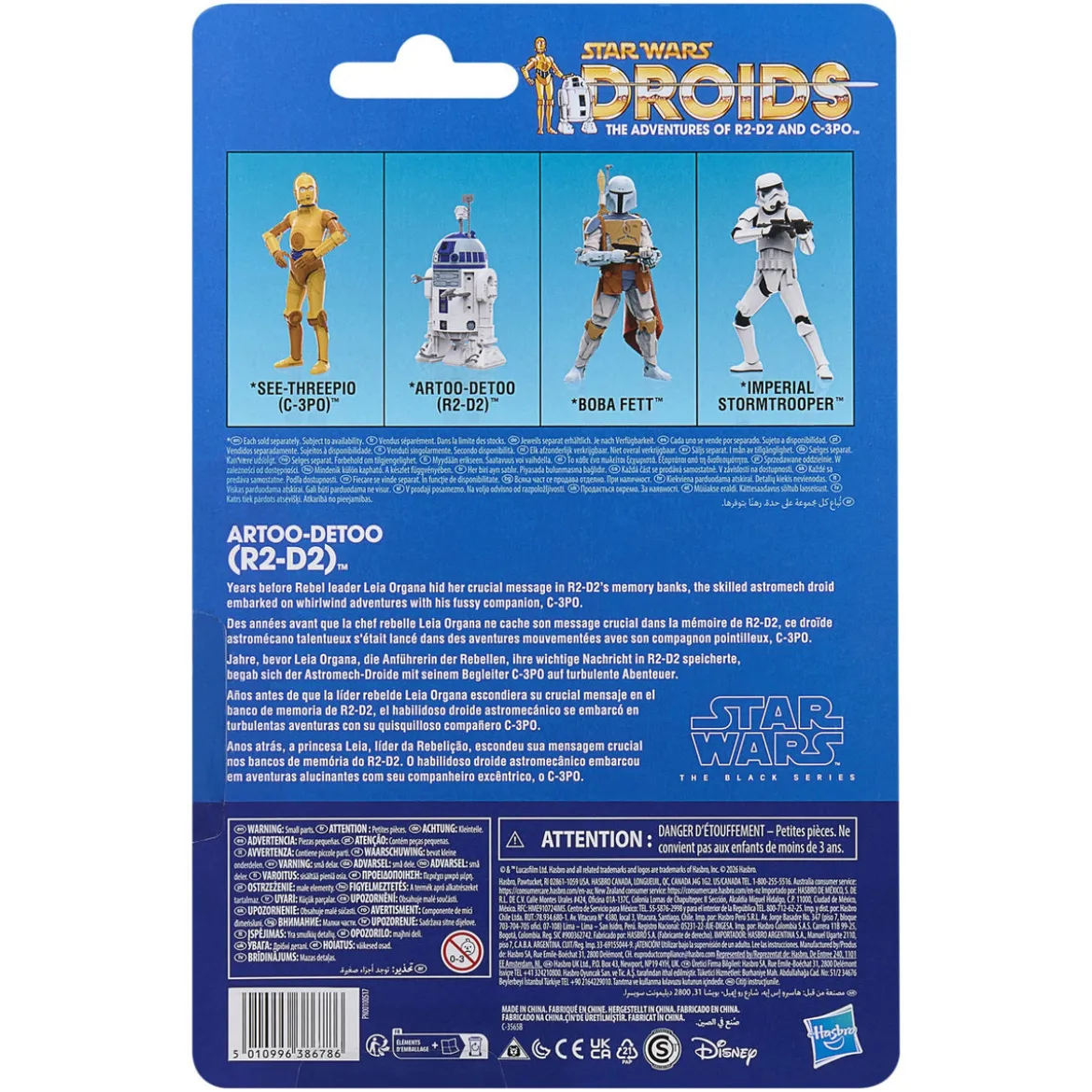 Star Wars: Droids Black Series Actionfigur Artoo-Detoo