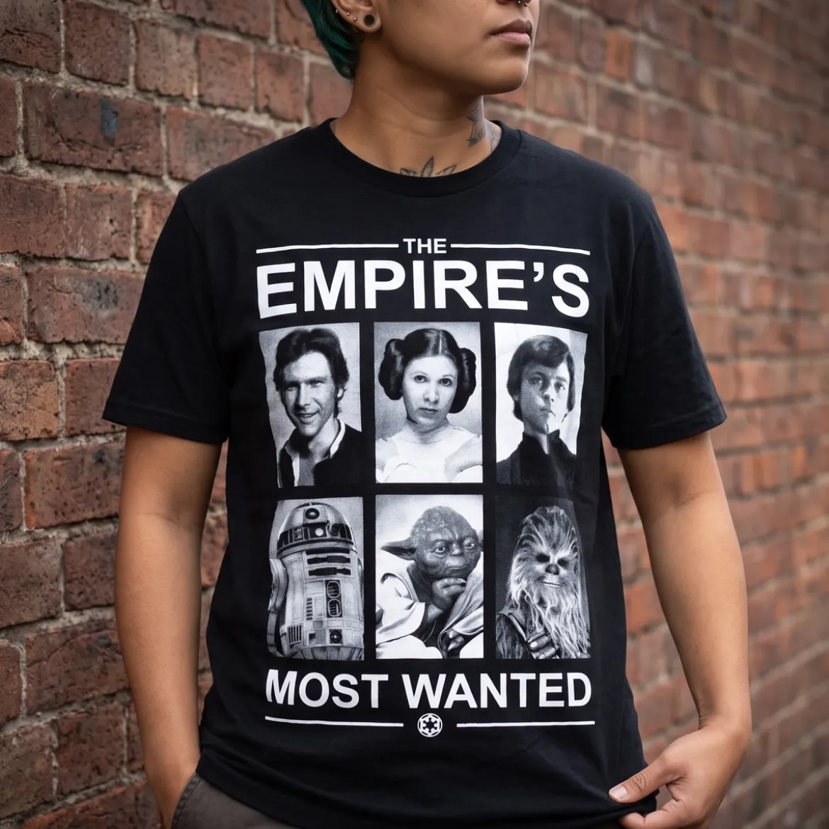 Star Wars - Empire's Most Wanted T-Shirt schwarz