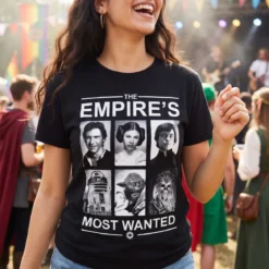 Star Wars - Empire's Most Wanted T-Shirt schwarz