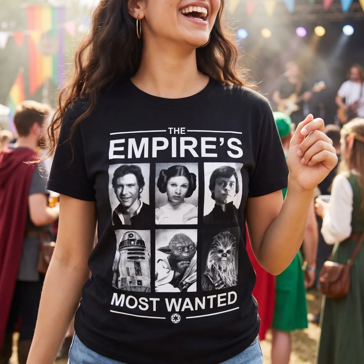 Star Wars - Empire's Most Wanted T-Shirt schwarz