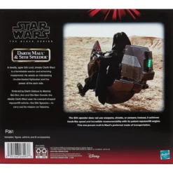 Star Wars Episode I Black Series Fahrzeug mit Actionfigur Darth Maul & Sith Speeder 25th Anniversary