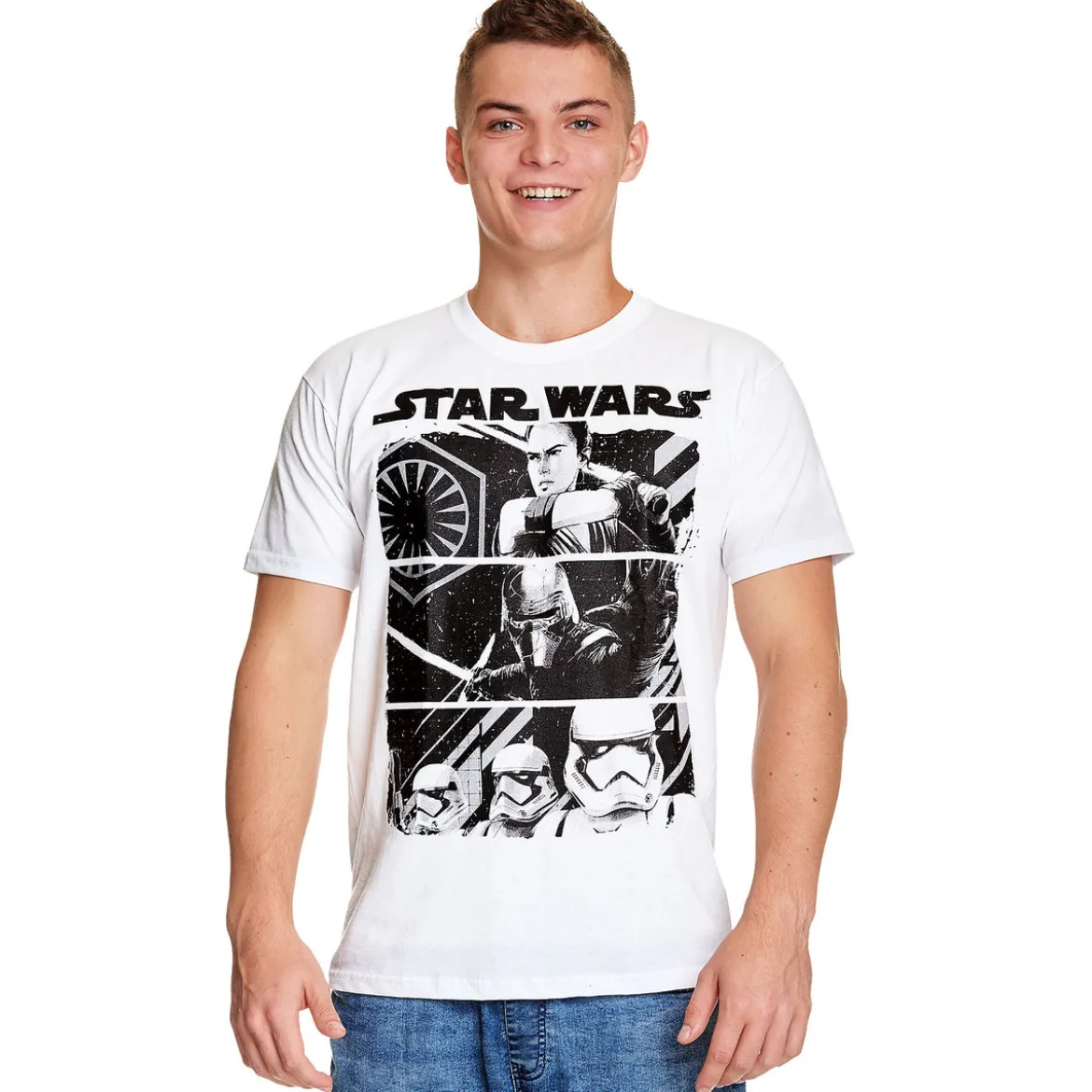 Star Wars - Fighting Forces T-Shirt weiß