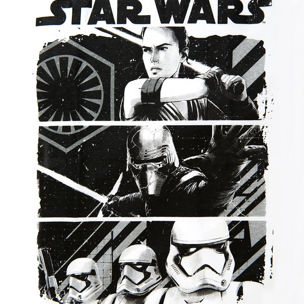 Star Wars - Fighting Forces T-Shirt weiß