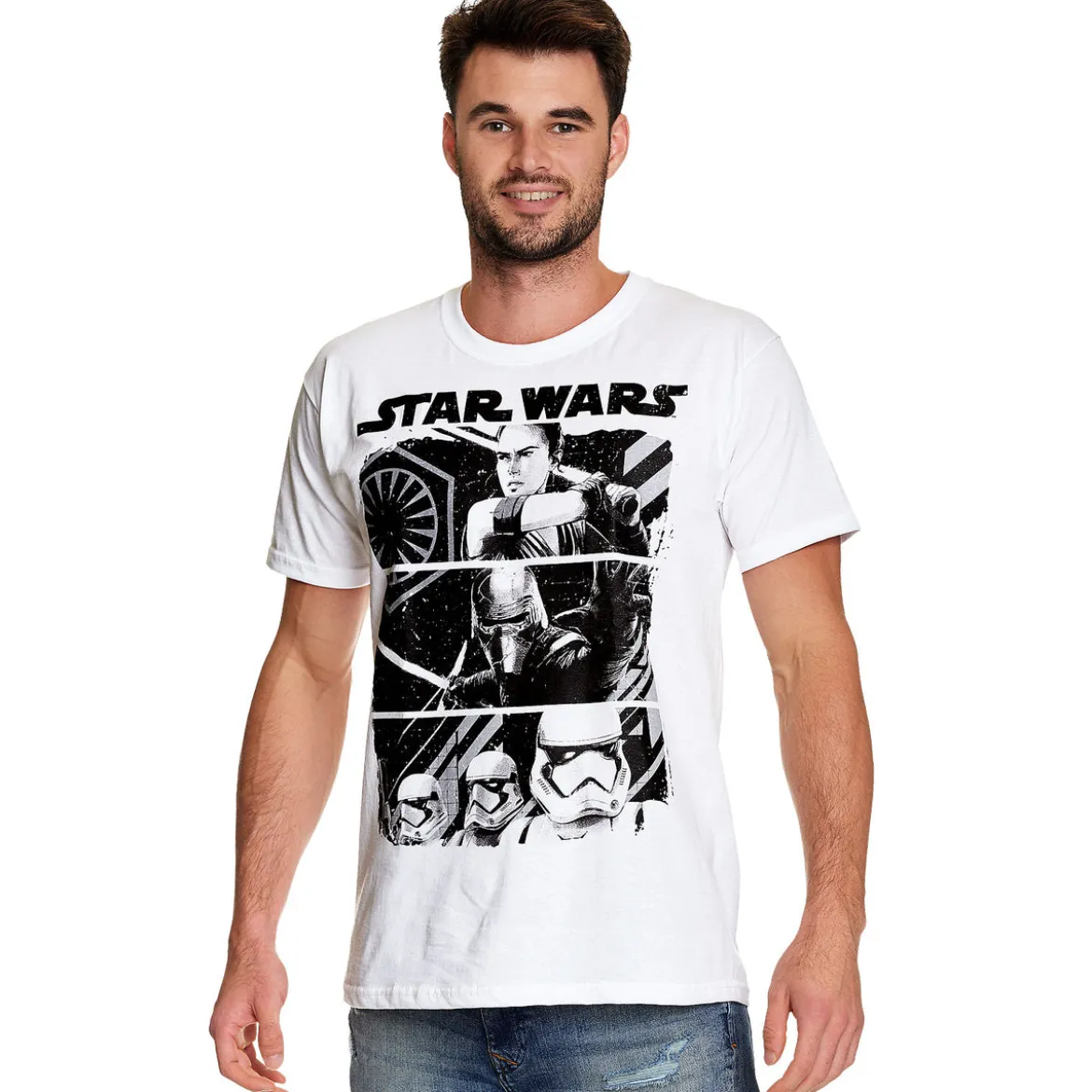 Star Wars - Fighting Forces T-Shirt weiß