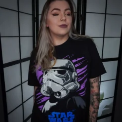 Star Wars - Galaxy Stormtrooper T-Shirt schwarz