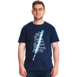 Star Wars - If You Strike Me Down T-Shirt blau