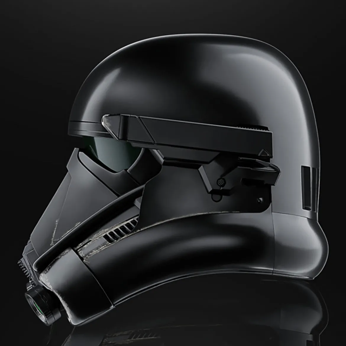 Star Wars - Imperial Death Trooper Black Series Helm Replik mit Licht