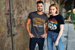 Star Wars - Landspeeder T-Shirt grau