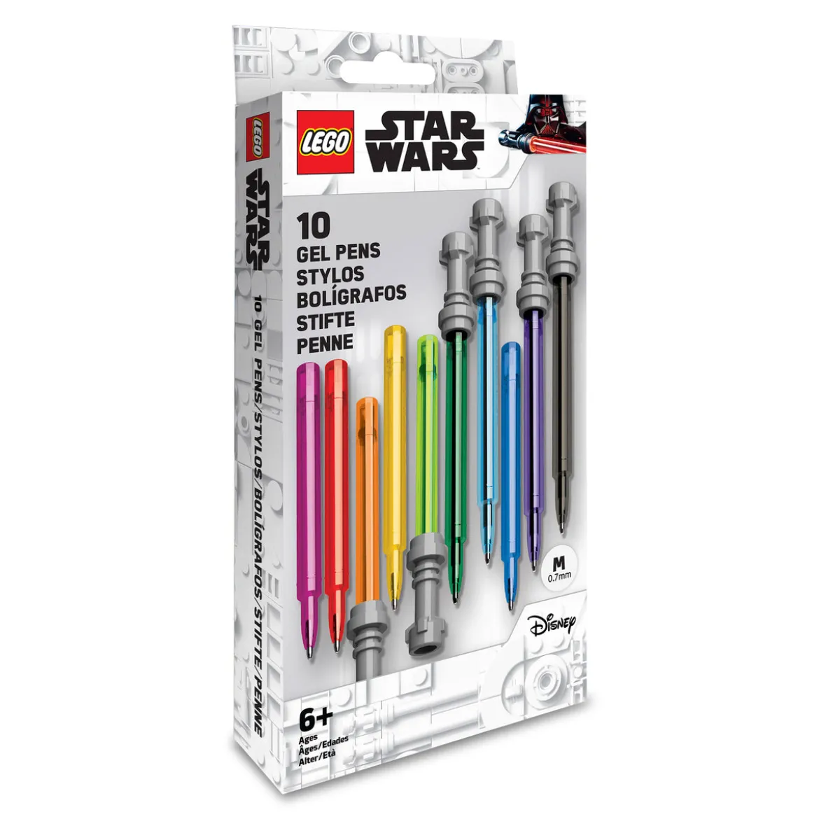 Star Wars - LEGO Lichtschwert Gelstifte 10er Set