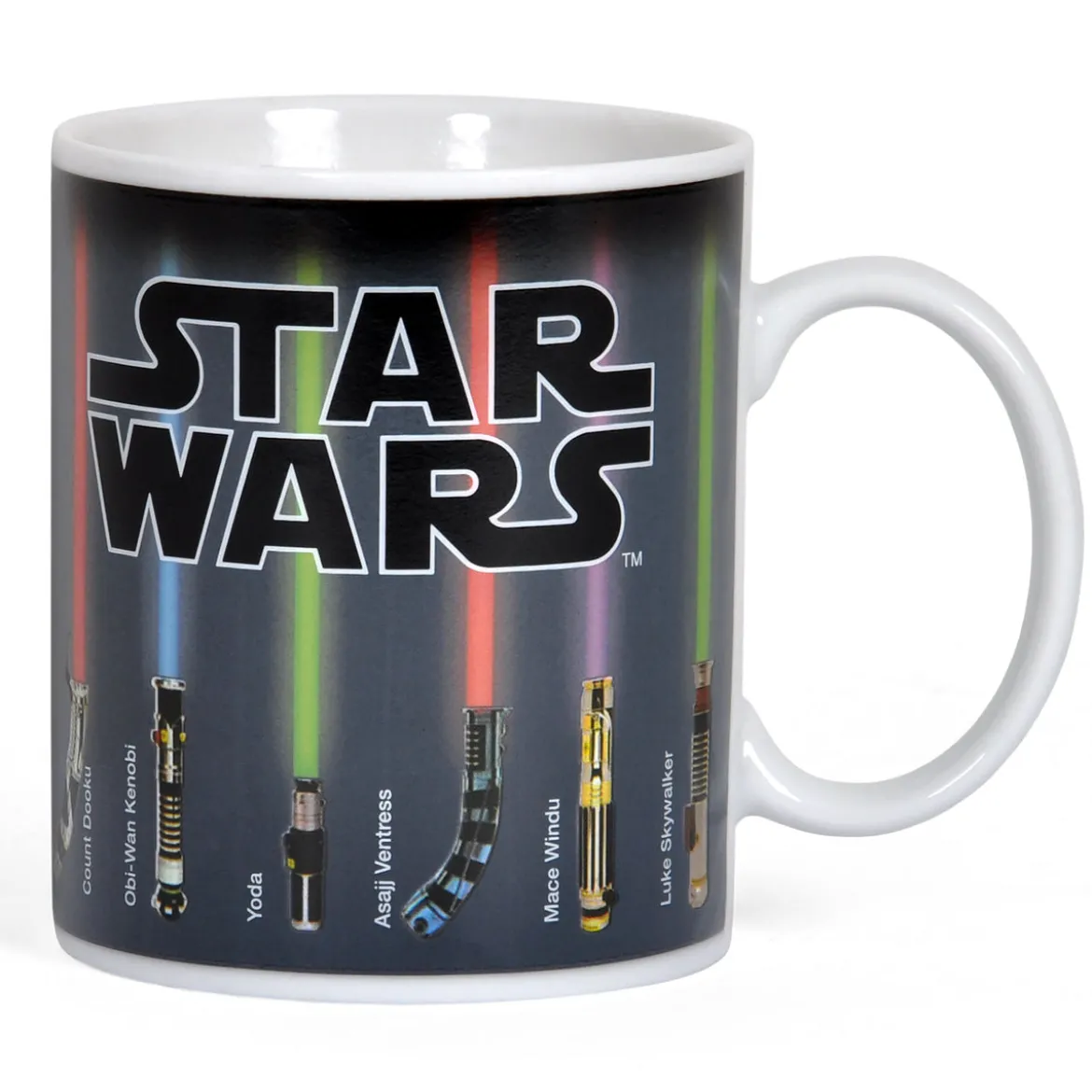 Star Wars - Lichtschwert Thermoeffekt Tasse
